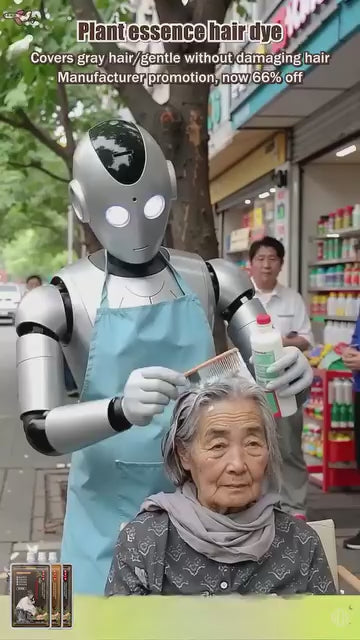 Plant Extract Hair Dye for Gray Hair 200 ml (Pack of 2)